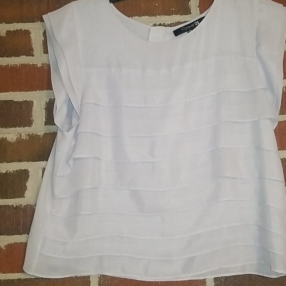 Forever 21 Gray Blouse